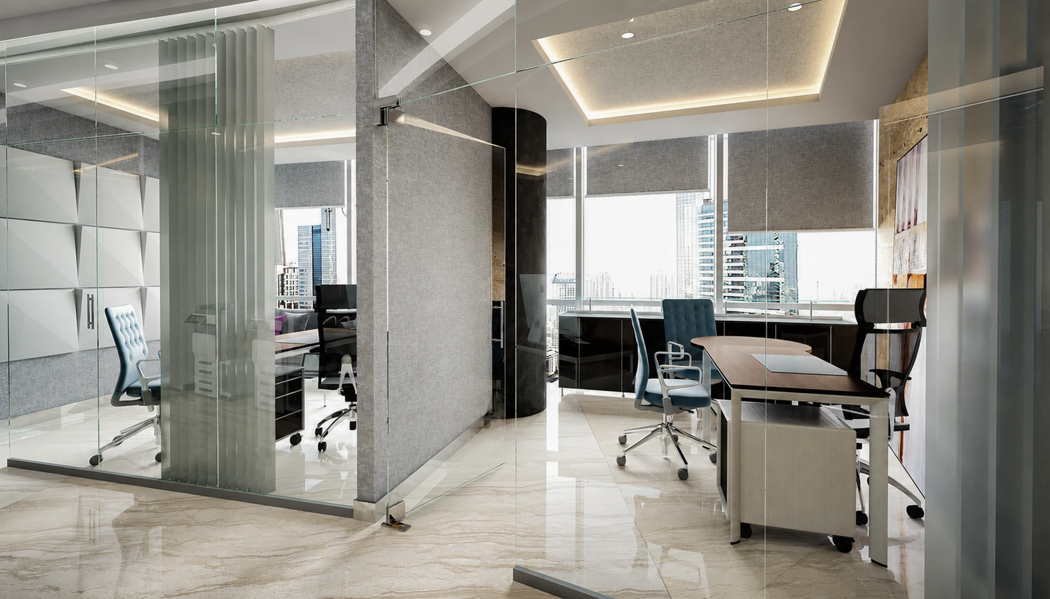 Emirates Financial Towers reception